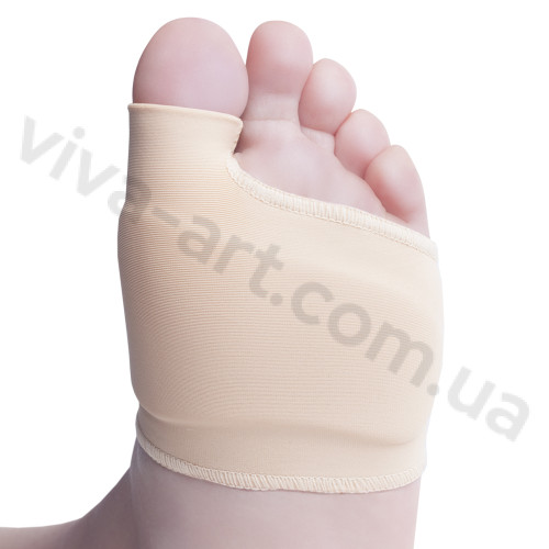 Бандаж з гелевою вставкою в зоні кістки першого пальця і під плюсну, розмір на вибір, шт.